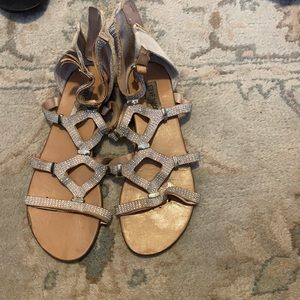 Glitter sandals